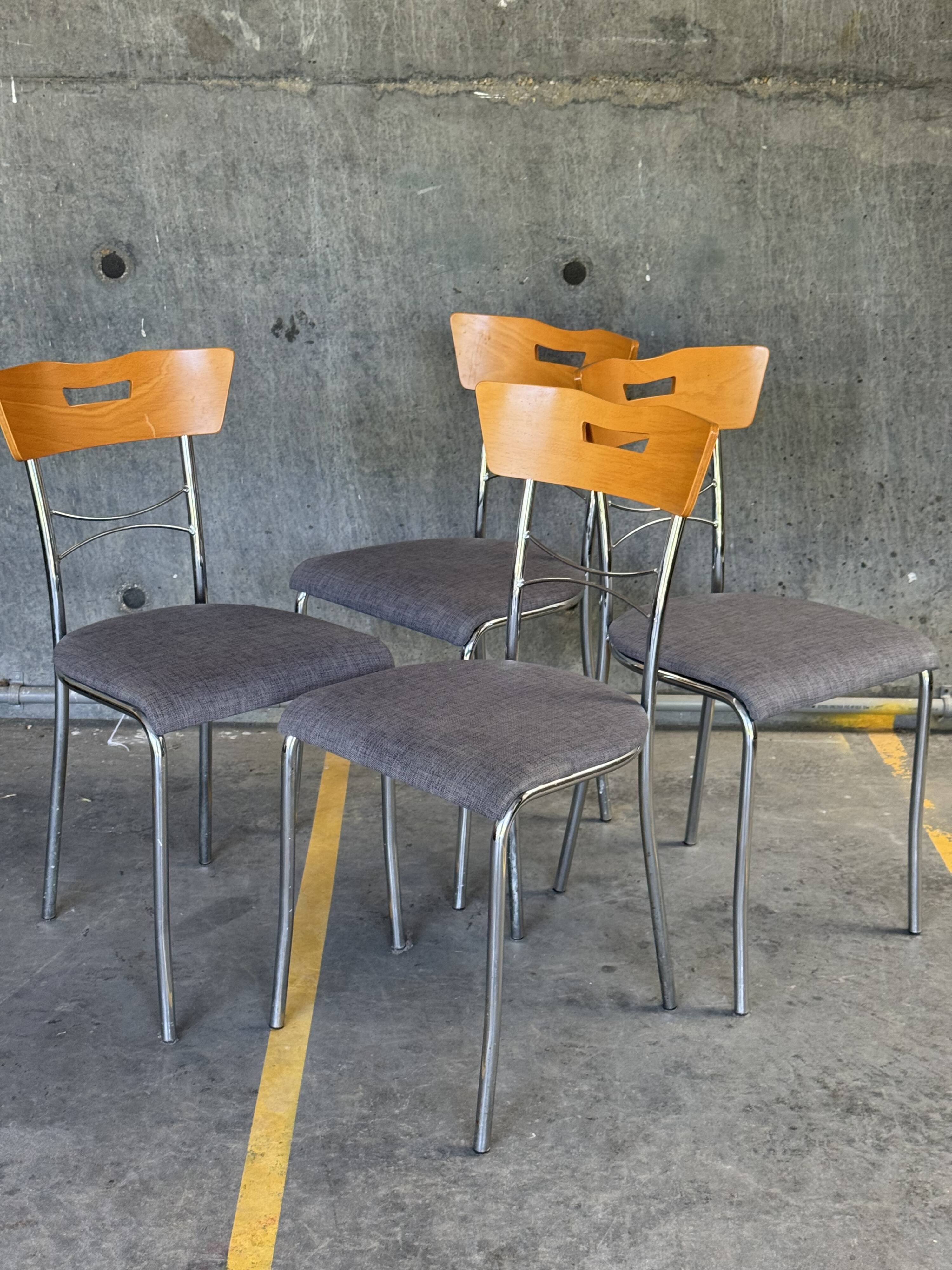 Set of 4 Plurma Dining Chairs