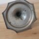 Antique silver-plated candlestick – vintage tall candle holder H25 cm