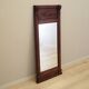 Mirror in wooden frame, Danish design, 1970s, production: Denmark