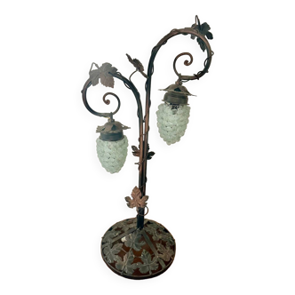 Murano lamp Bunches of grapes