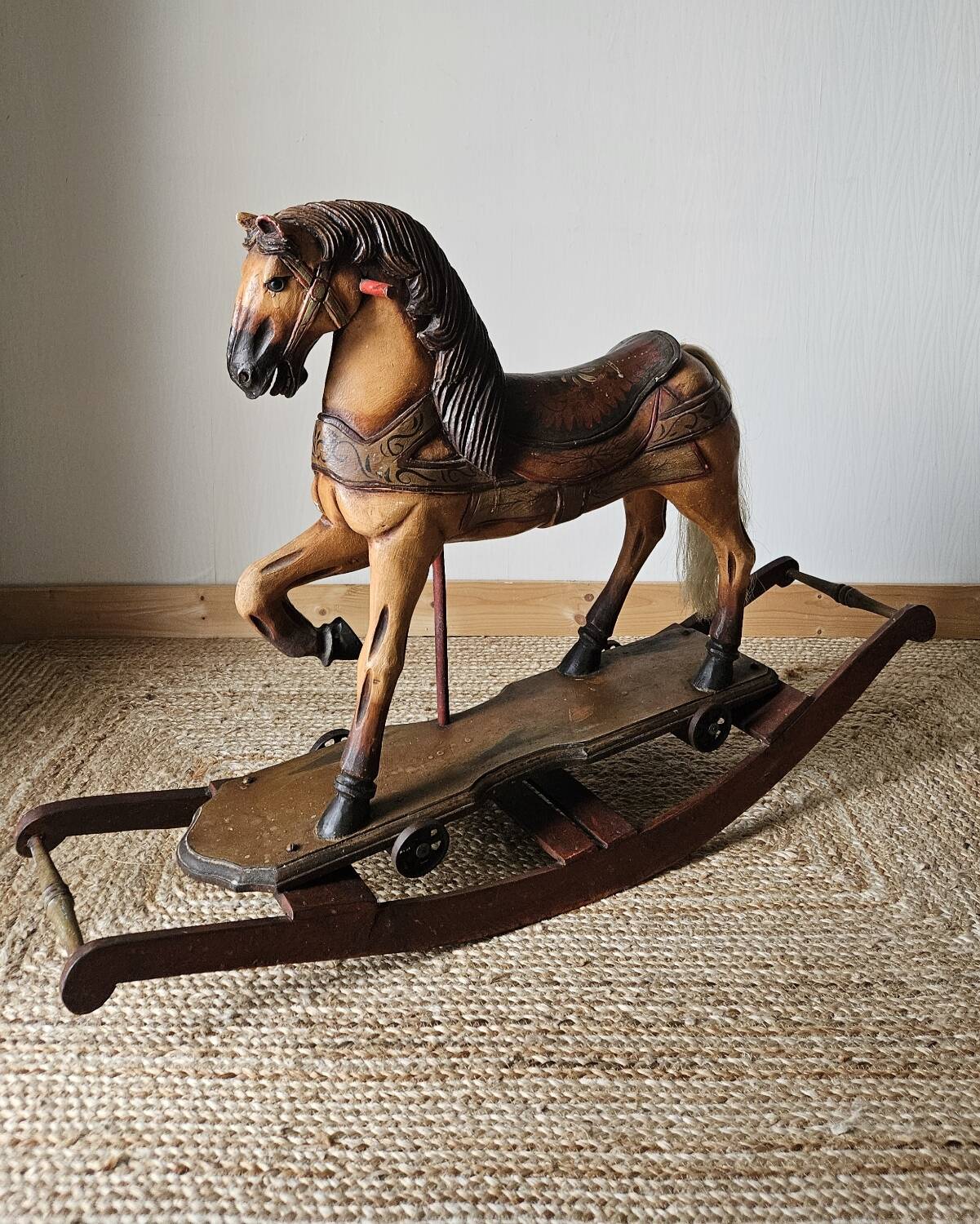 20th-century rocking horse