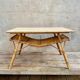 Vintage rattan coffee table