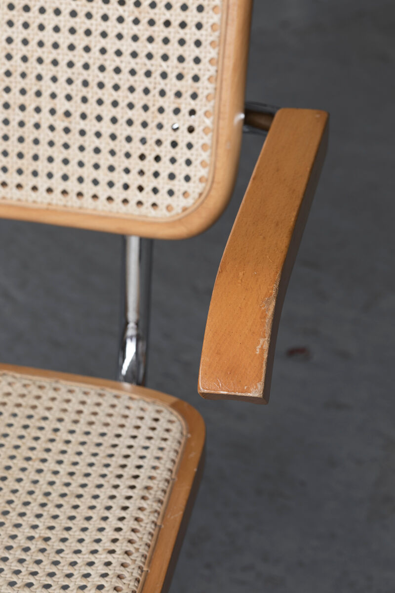 Set of 4 ‘Cesca’ dining chairs Marcel Breuer, Italy, 1970’s