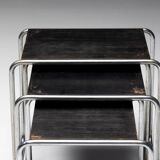 First Edition Side Tables by Marcel Breuer for Thonet, Germany, 1930s