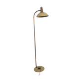 Old Italian design floor lamp from the 60s / vintage metal and brass lamp