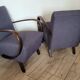 A pair of armchairs, design by J. Halabala, Czechoslovakia, 1930s.