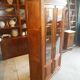 Bibliotheque 2 portes en noyer de 1900