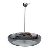 Bauhaus UFO pendant lamp by Josef Hurka for Napako, 1930s