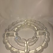 Lalique France centrepiece. Festons model.