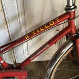 Motobecane brand red vintage '60s brand vintage bike in good condition