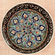 Oriental decorative plate