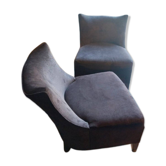 Paire de fauteuils