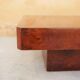 Table basse vintage en palissandre