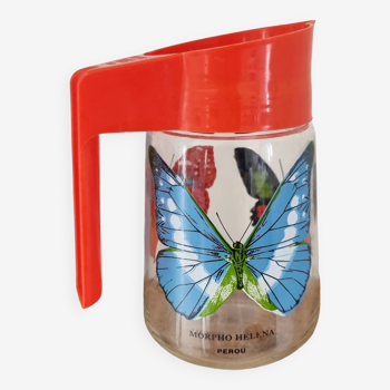 Vintage butterfly pitcher
