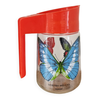 Vintage butterfly pitcher