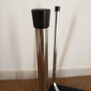 Tabouret vintage tube en acier