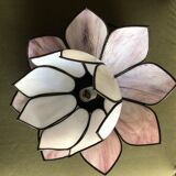 Vintage double lotus pendant light