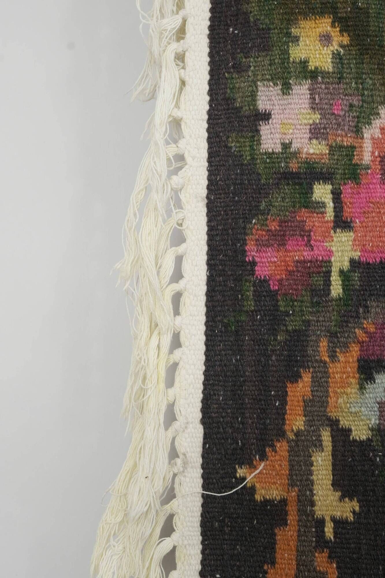 Vintage Turkish kilim, handwoven, 185x330 cm.
