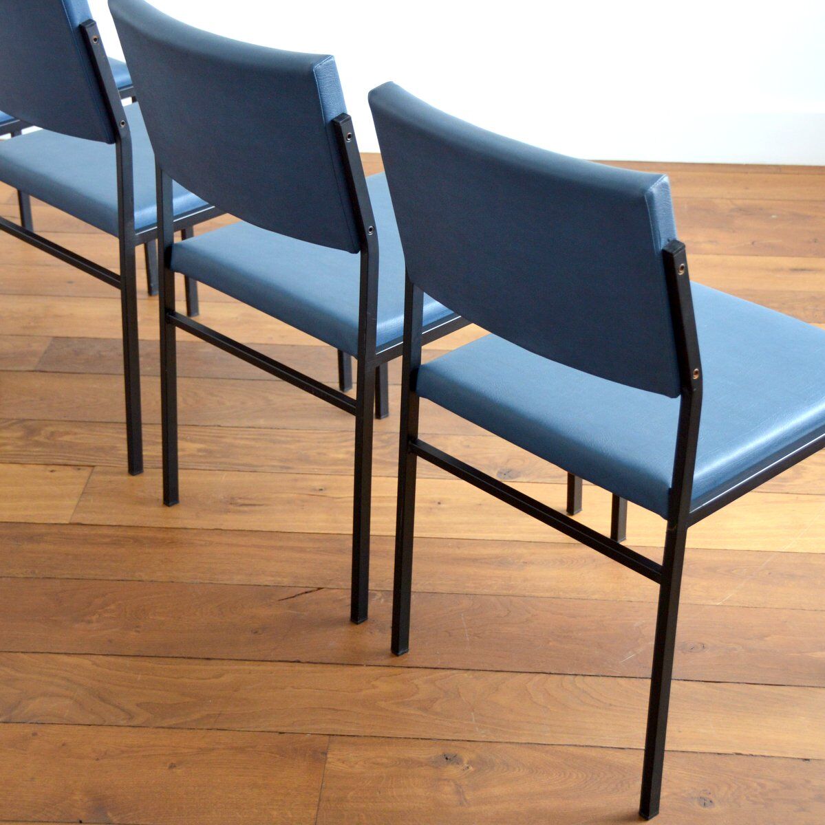 Suite of 4 chairs by Gijs Van Der Sluis 1950s