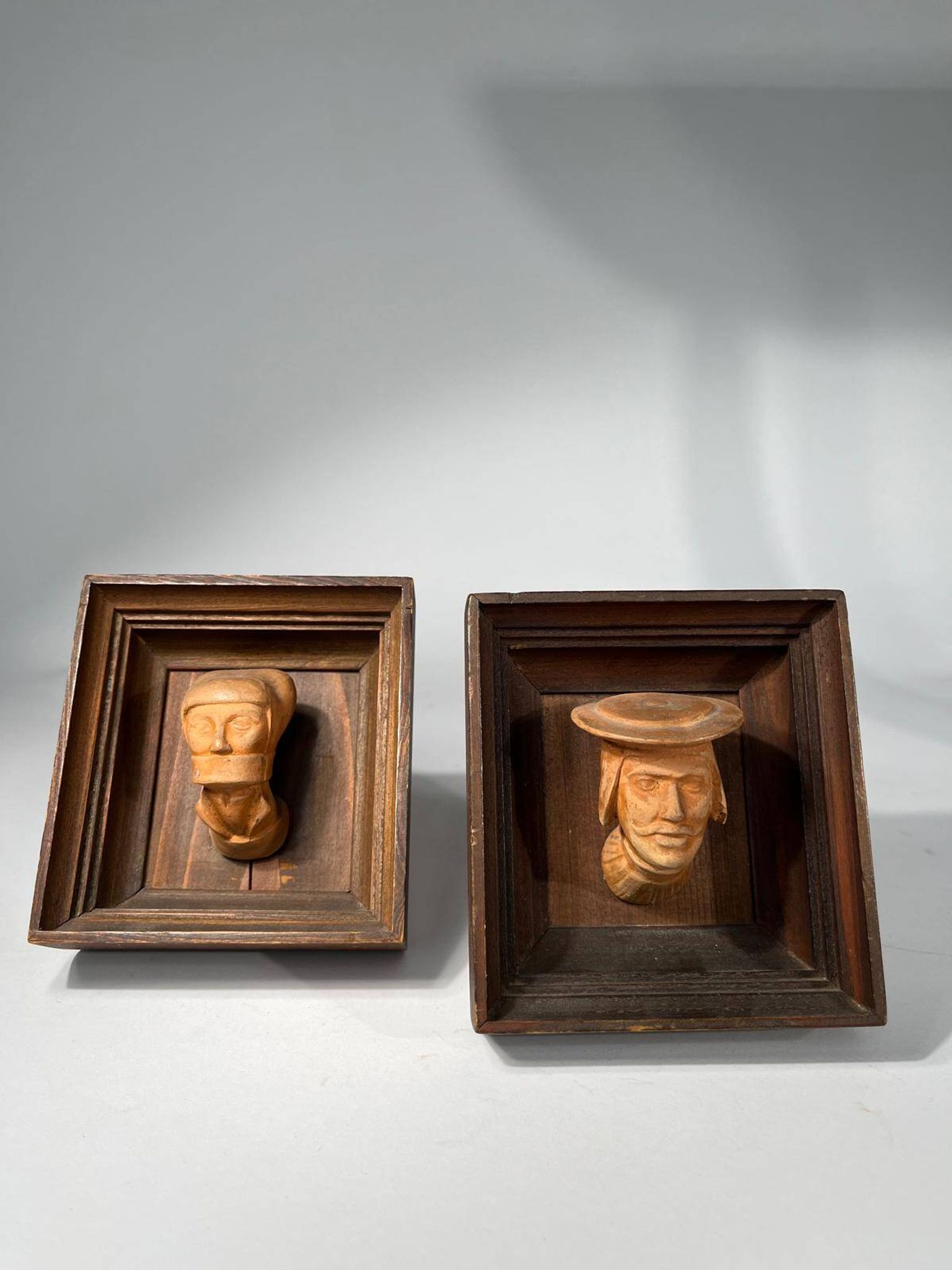 Duo of Wawel Heads Krakow Poland BY LECH KRZEKOTOWSKI 1954