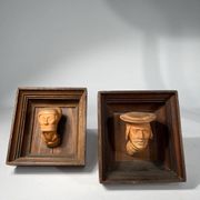 Duo of Wawel Heads Krakow Poland BY LECH KRZEKOTOWSKI 1954