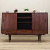 Teak highboard, Danish design, 1960s, production: Denmark