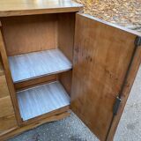 Louise Art Deco Buffet in Walnut Wood, 1950, 140cm