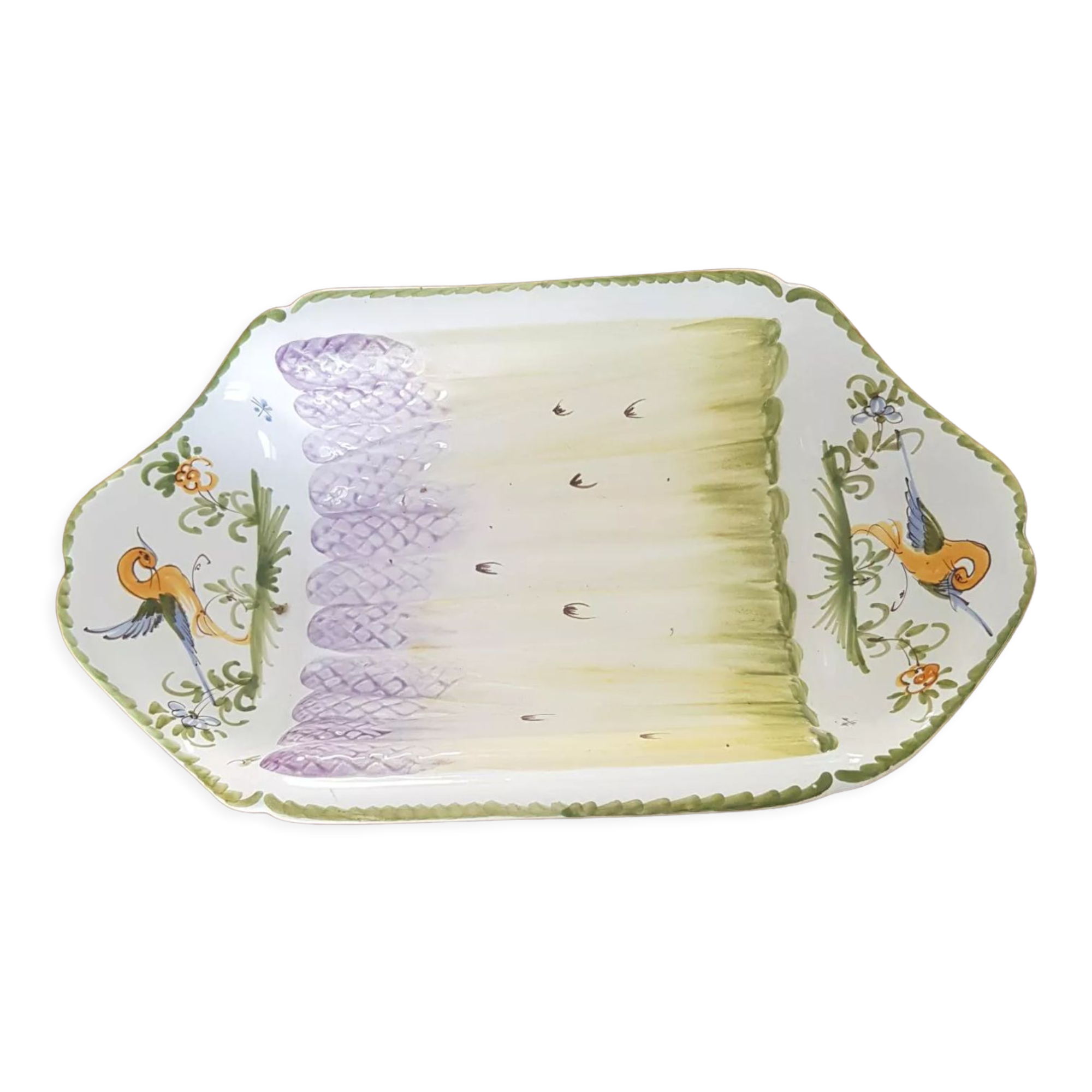 Asparagus dish Mufraggi Moustiers