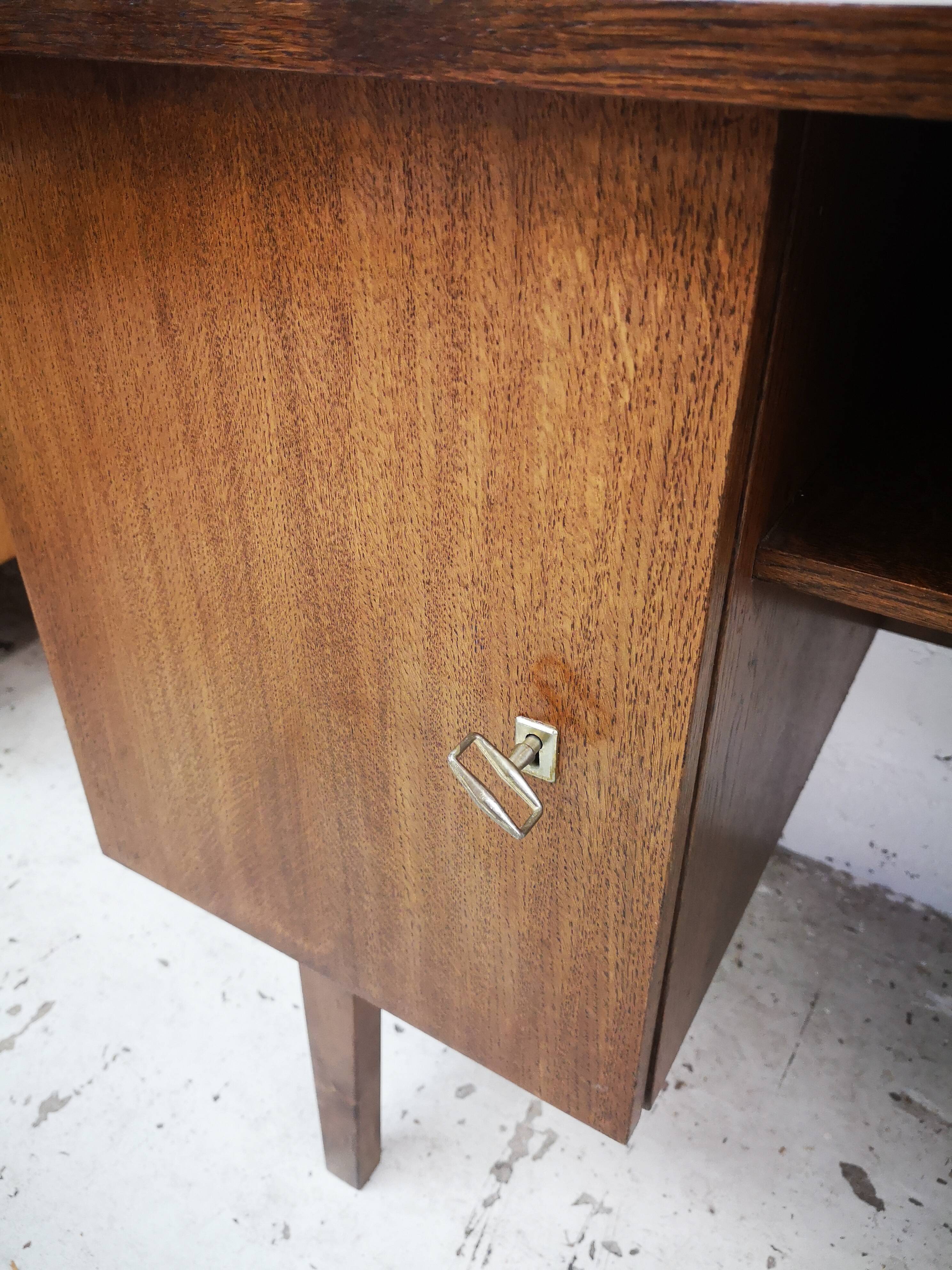 Vintage 60s teak desk