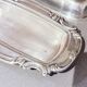 Antique Silver Butter Dish With Crystal Liner & Spoon, Elegant Vintage Tableware
