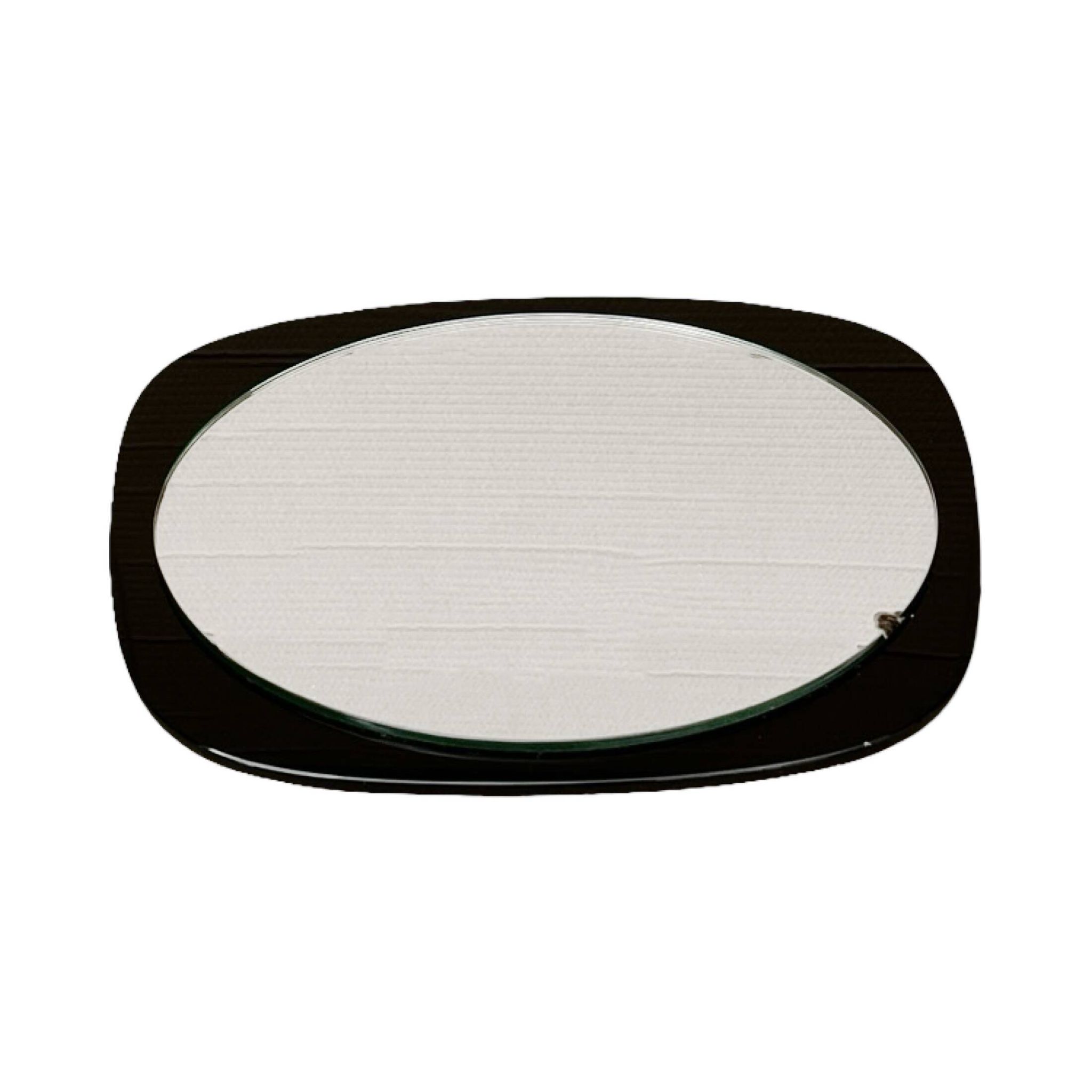 Asymmetrical wall mirror Poland 1970s