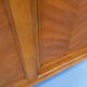 Vintage oak wardrobe from the 1960s.