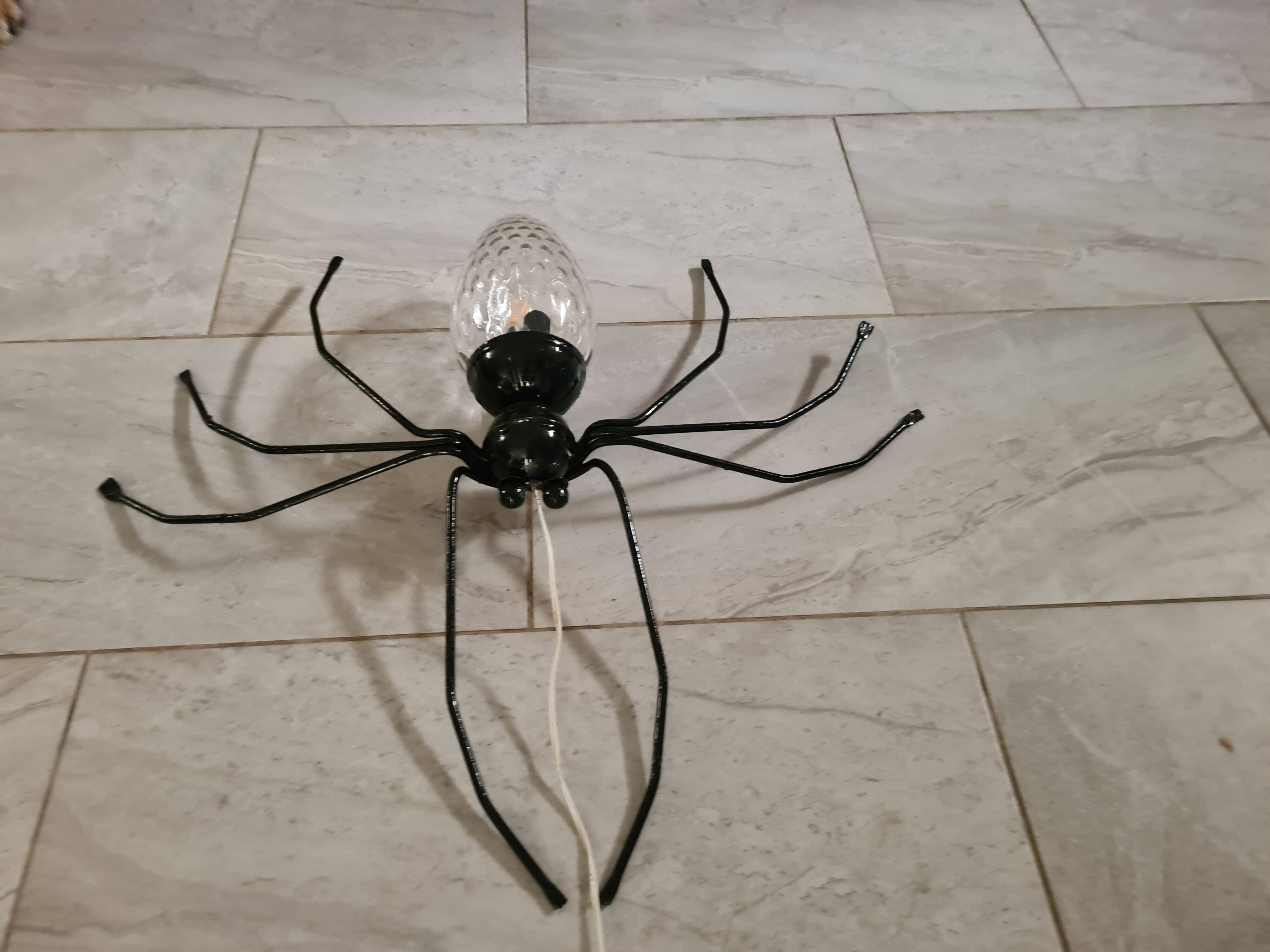 Vintage Italian Wall Light Spider Murano