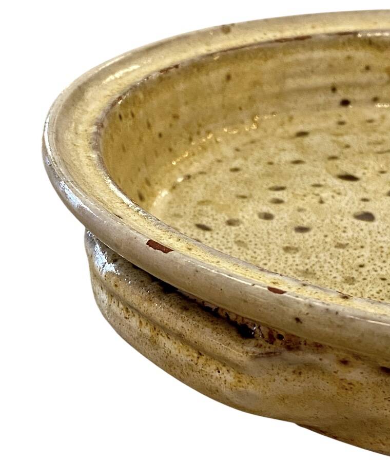 Vallauris fat lava serving dish
