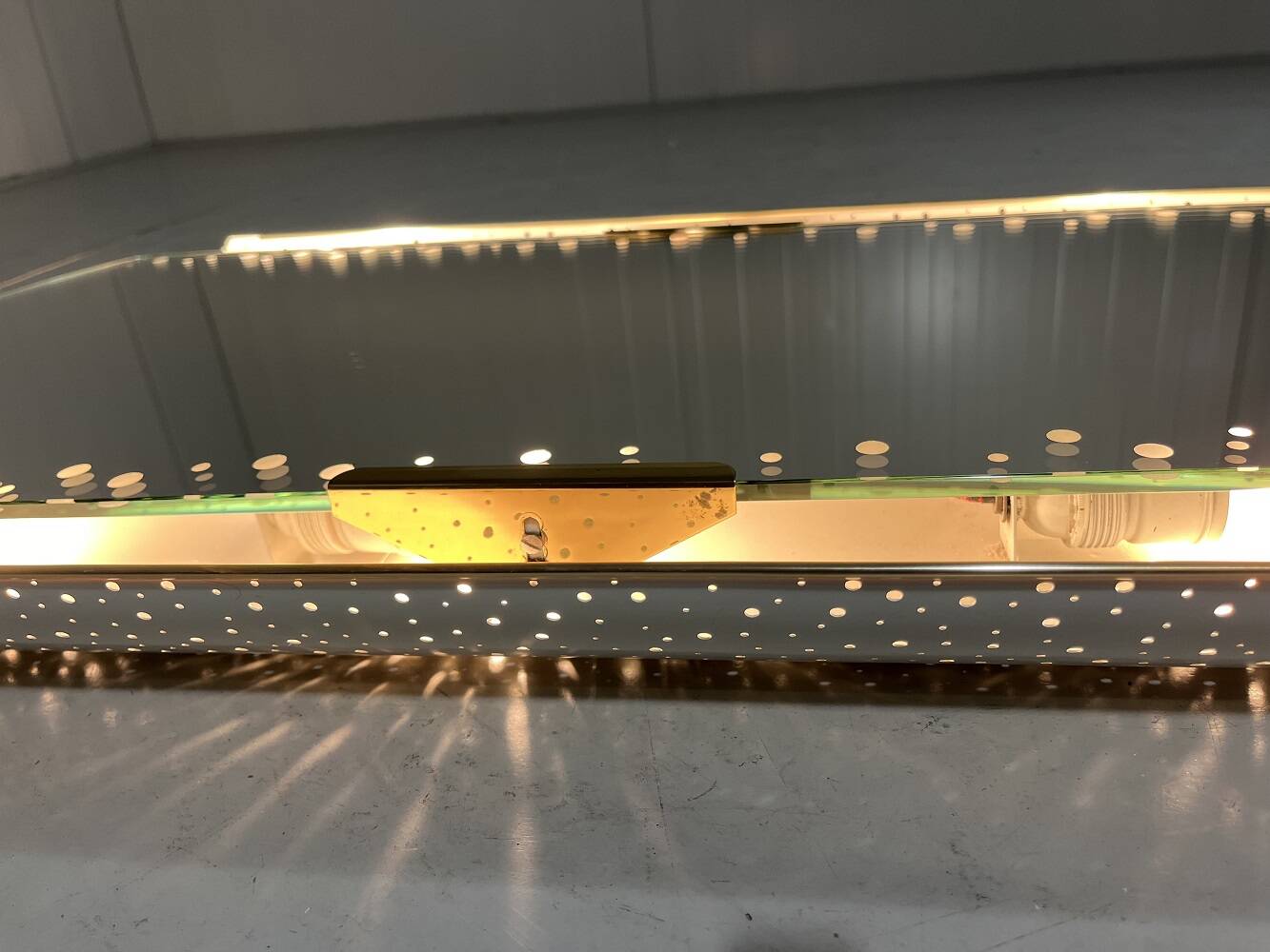 Miroir lumineux Ernest Igl pour Hillebrand Allemagne