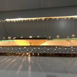 Ernest Igl illuminated mirror for Hillebrand Germany