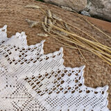 Old cotton bed throw