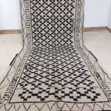 Handmade Moroccan Berber rug 345 X 125 CM