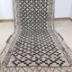 Handmade Moroccan Berber rug 345 X 125 CM