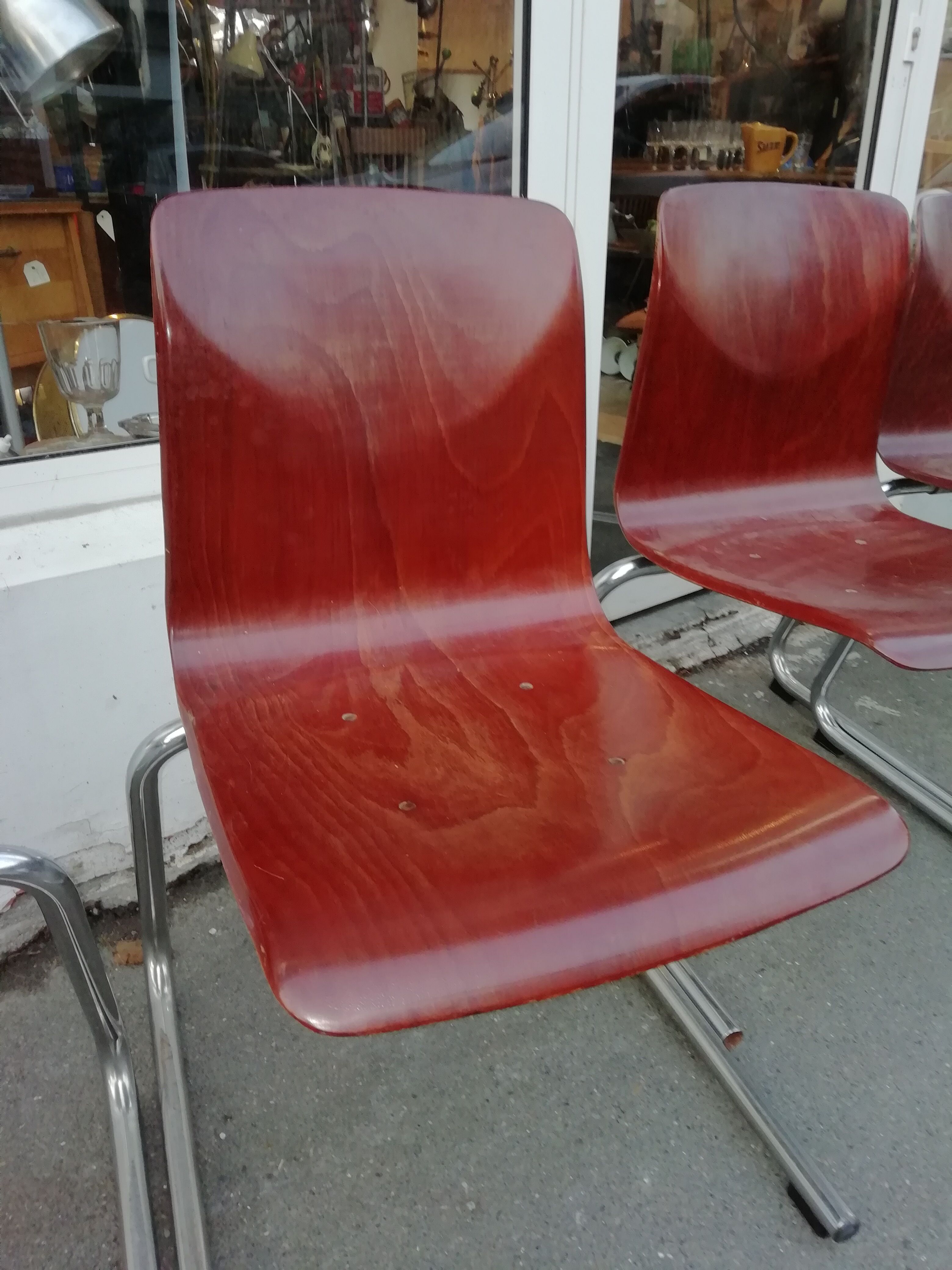 Lot of 6 Pagholz chairs