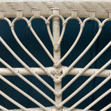 Wicker armchair Emmanuelle