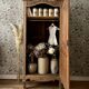 Armoire bonnetière en chêne (rénovée)