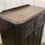 1930s English oak student wardrobe