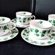Porcelain tea service Sia Model "Evergreen"