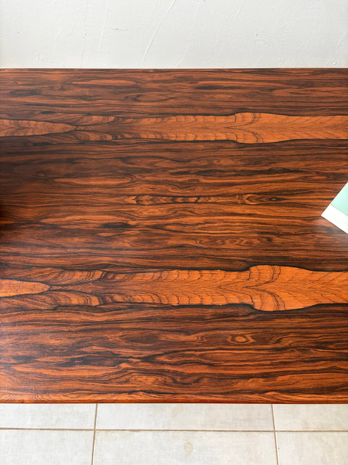 Vintage Scandinavian coffee table in rosewood.