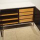 Sideboard Florence Knoll – Knoll International, 1961 – Laque noire & m