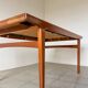 Scandinavian dining table in teak