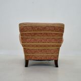 1940s art deco armchair, Czechoslovakia