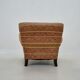 1940s art deco armchair, Czechoslovakia