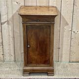 Table de nuit en bois fruitier fin XIXème